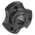 Wheel Hub - Solid Axle - Aluminum - Black - 1 pc