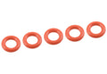 O-Ring - OD 8mm - ID 4.5mm - Silicone - 5 pcs
