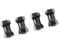 Chassis Post - 10mm - Aluminum - Black - 4 pcs