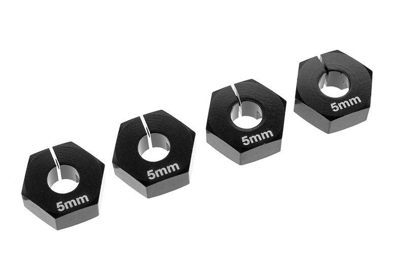 Wheel Hex Adapter - Aluminum - 4 pcs: SBX410
