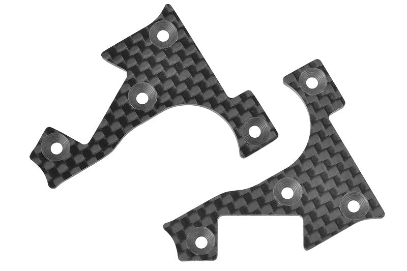 Suspension Arm Cover, Stiffener, XB Pro, Front Lower, L/R, Carbon 2mm, 1 Pair