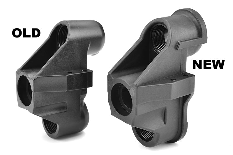 Wide Steering Block with Ball Cups Front, Composite for Dementors, Jambo, Punisher, Kronos, Kagama