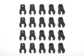 Caster Clips Set, 1 to 4.5mm, 1 Set for Dementor, Kronos, Python, Shogun, Kagama