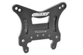 Shock Tower, Asuga XLR, Front, Swiss Made 7075 T6, 5mm, Hard Anodized, Black, Made In Italy