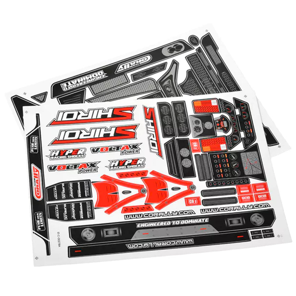 Body Decal Sheet - Shiroi - 1 pc