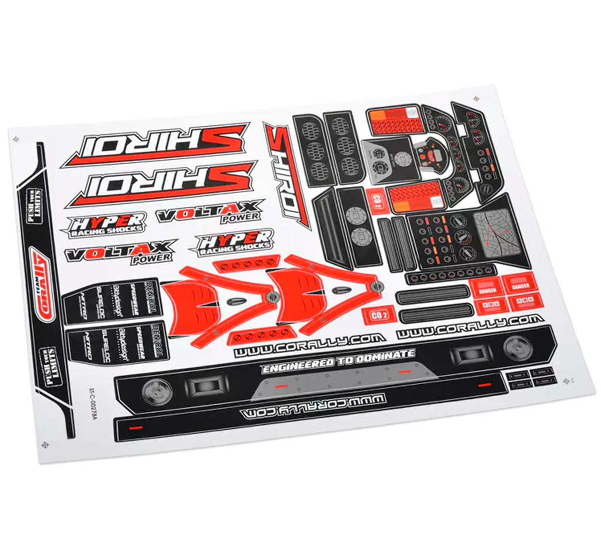 Body Decal Sheet - Shiroi - 1 pc