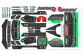 Body Decal Sheet - Punisher 4 - Pre-Cut - Color Green - 1pc