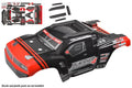 Polycarbonate Body - Punisher 4 - Painted - Cut - Decals - Color Red - 1pc