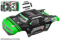 Polycarbonate Body - Punisher 4 - Painted - Cut - Decals - Color Green - 1pc