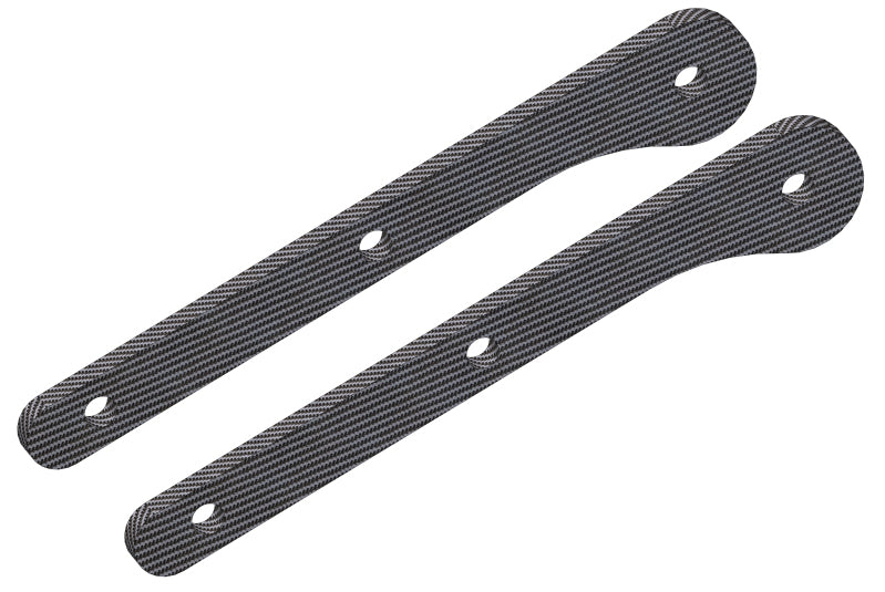 Team Corally Chassis Brace Stiffener - Front - Graphite 2.5mm, Kronos, Dementor, Shogun