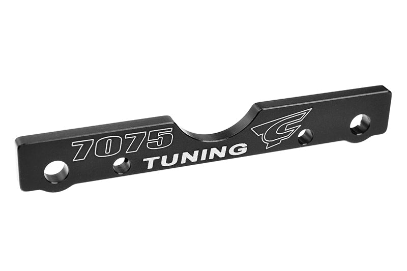 Suspension Arm Mount - FR - Swiss Made 7075 T6 - 3mm - Hard Anodized - Black - Made In Italy