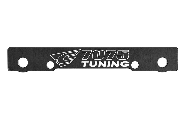 Suspension Arm Mount - FF - Swiss Made 7075 T6 - 3mm - Hard Anodized - Black - Made In Italy