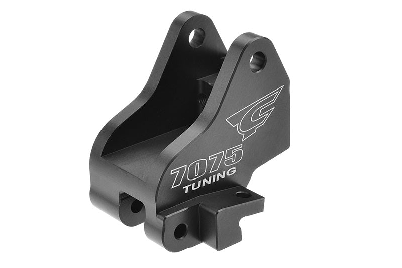 Chassis Brace Holder, Shock Tower Stiffener, Rear, Swiss Made 7075 T6, Black, Made in Italy