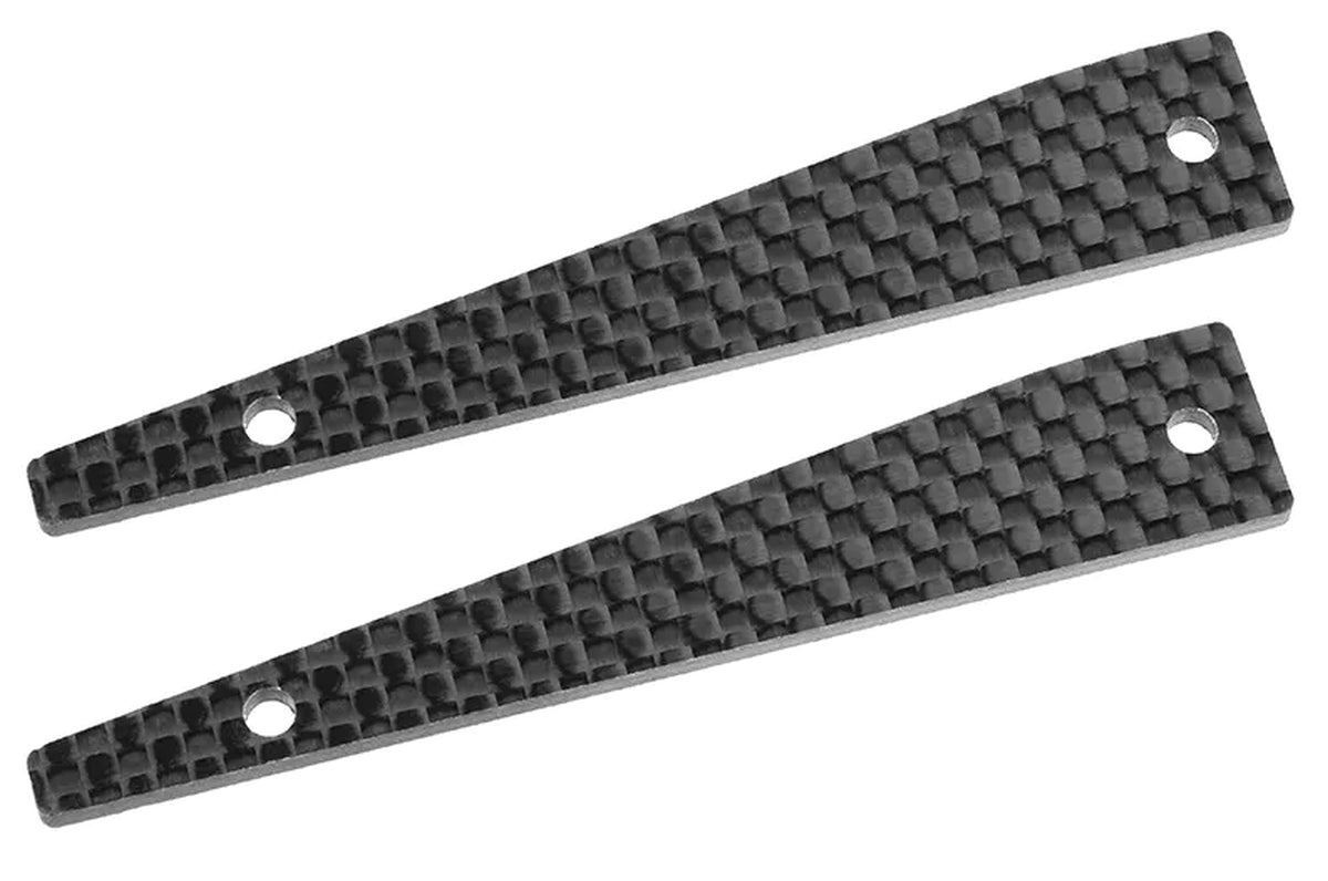 Suspension Arm Stiffener, Upper Front, Left/Right, Graphite 2mm (2pcs)
