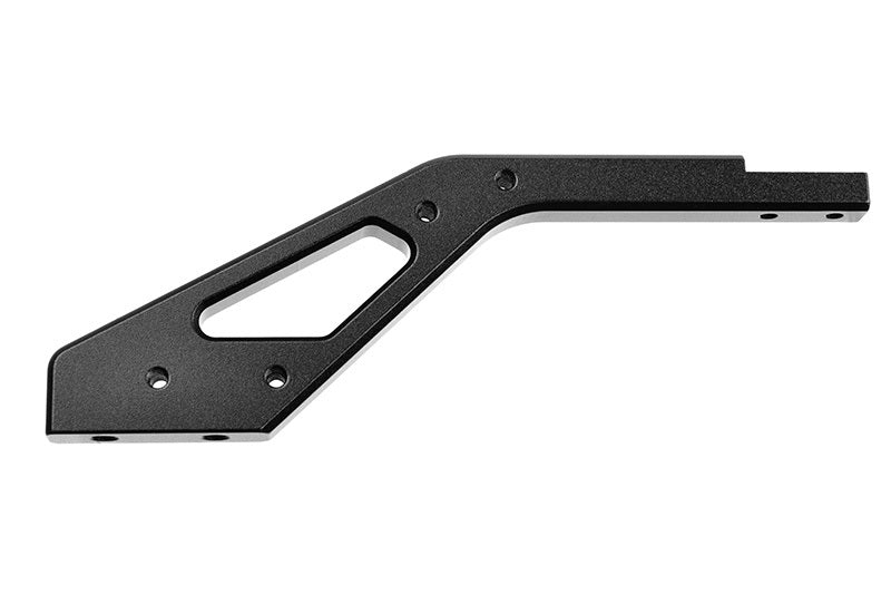 Chassis Brace, Asuga XLR, Front, Swiss Made 7075 T6, 3mm, Hard Anodized, Black, Made In Italy