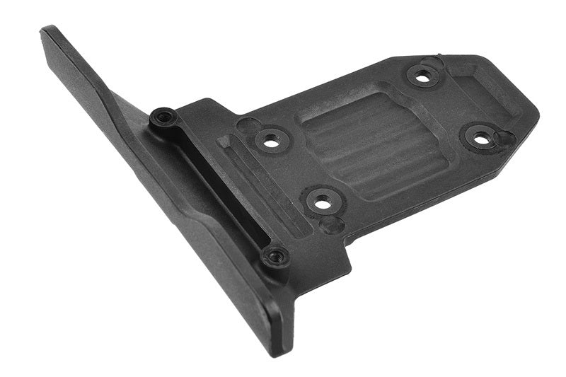 Bumper with Integrated Skid Plate, Rear, Composite