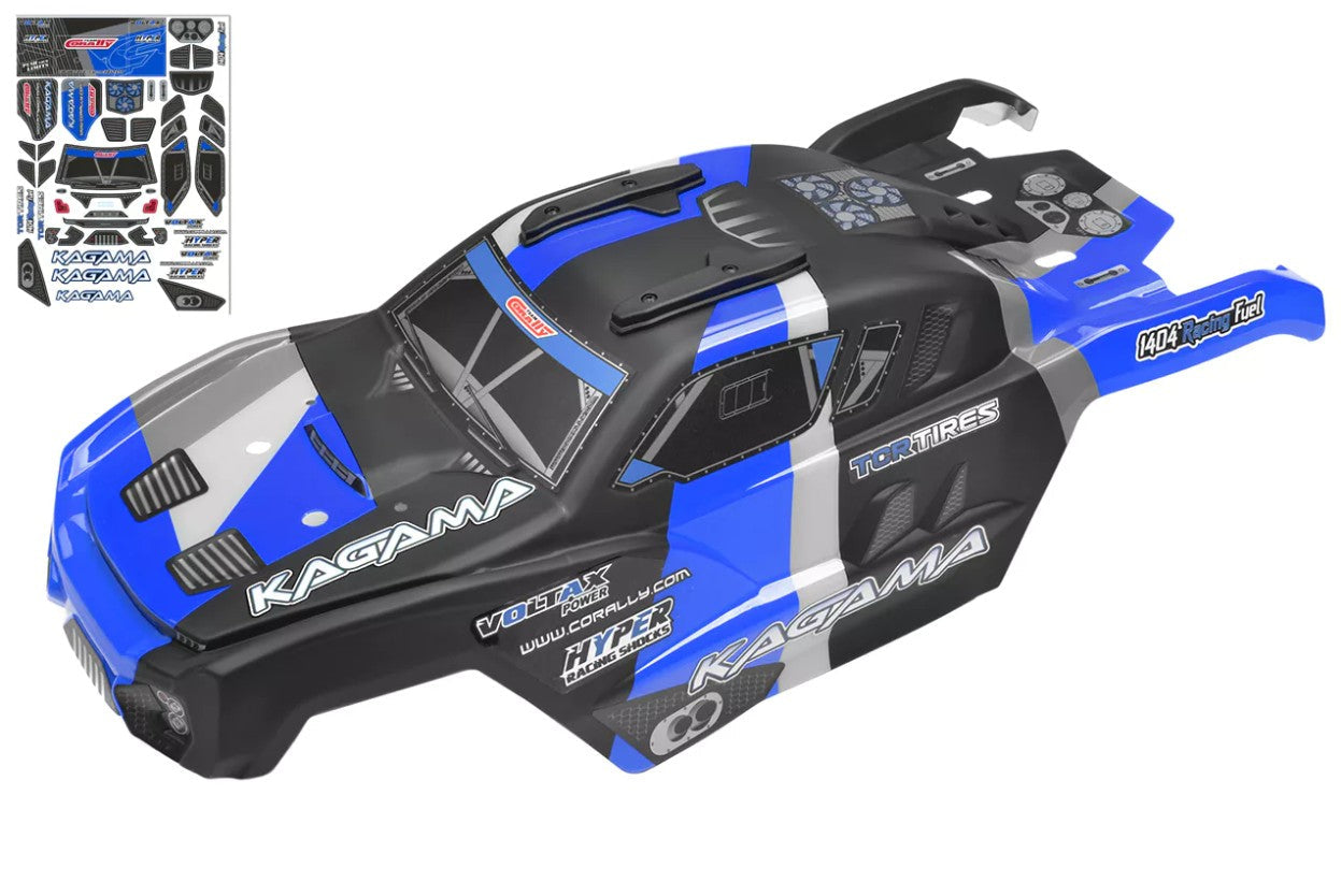 Body Painted and Cut, Kagama, Blue, 1pc