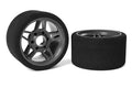 Attack Foam Tires, for 1/8 SSX-8, 35 Shore, Front, 65mm, Carbon Flex Rims