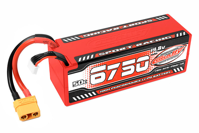 Team Corally - Hardcase Sport Racing 50C LiPo Batteries