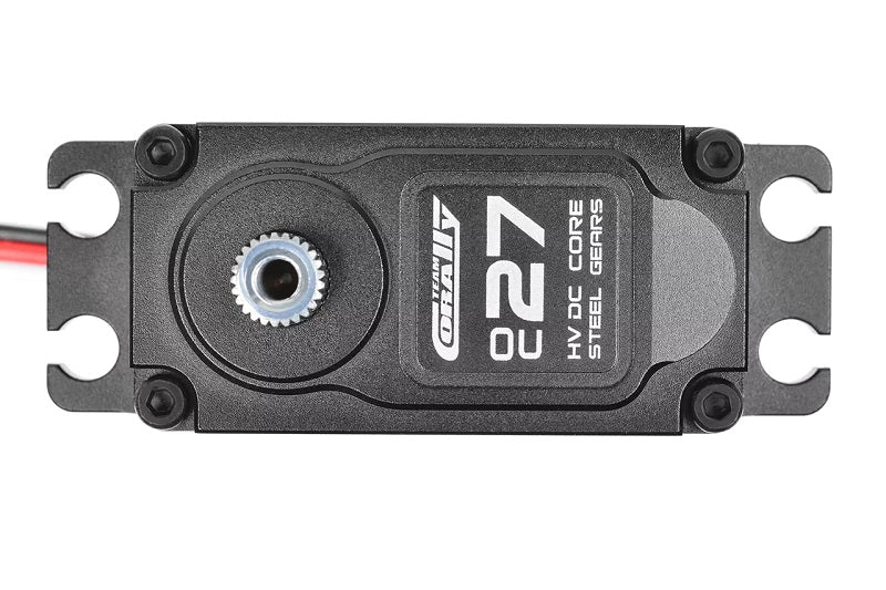 OC-27 HV Digital Servo, 5-8.4V, IP-67, Core DC Motor, Steel Gear, Ball Beared, Full