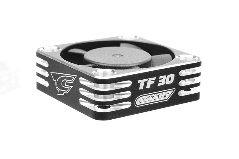 Ultra High Speed Cooling Fan TF-30 w/BEC Connector - 30mm Color Black - Silver