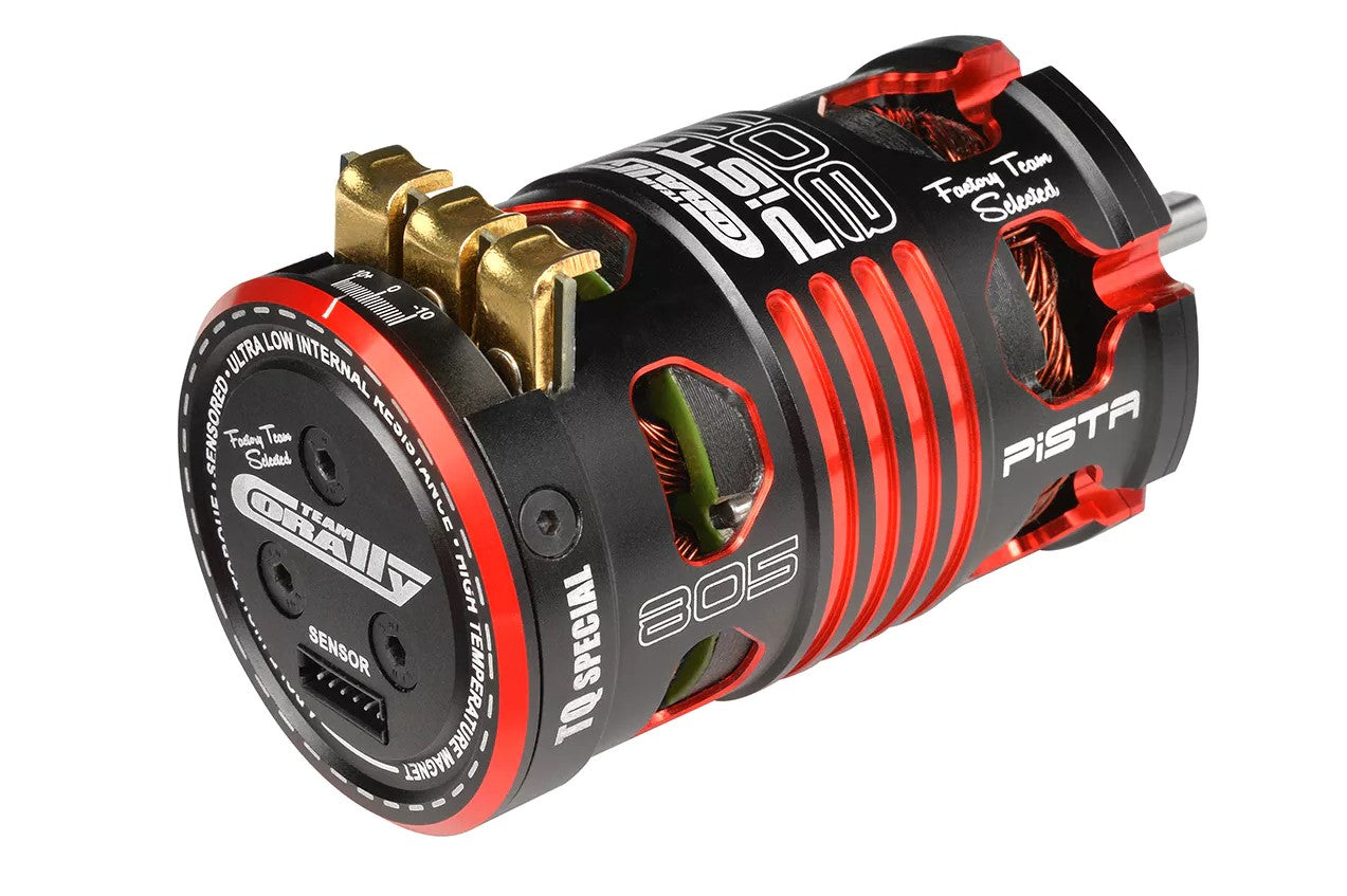 Team Corally - Pista 805 Sensored Brushless Motor 4-Pole 2450KV