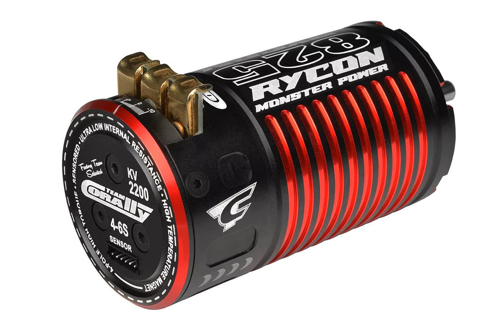 Team Corally Rycon 825 Sensored Brushless Motor 4-Pole 2200KV