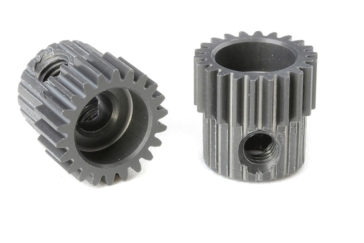 64 DP Pinion - Short - Hard Anodised AL7075 - 22 Teeth