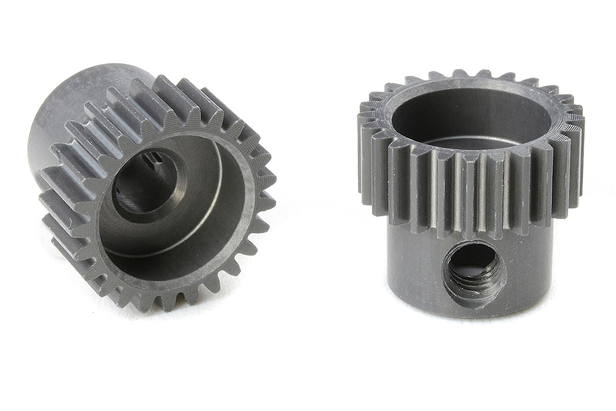 64 DP Pinion - Short - Hard Anodised AL7075 - 25 Teeth