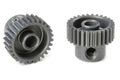 64 DP Pinion - Short - Hard Anodised AL7075 - 28 Teeth
