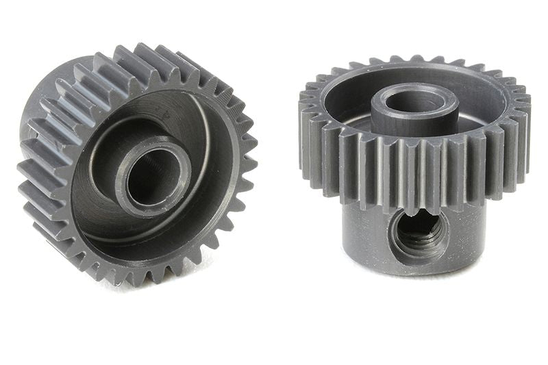 64 DP Pinion - Short - Hard Anodised AL7075 - 30 Teeth