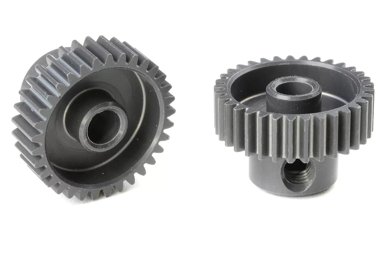64 DP Pinion - Short Hard Anodised AL7075 - 33 Teeth