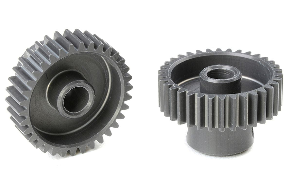 64 DP Pinion - Short - Hard Anodised AL7075 - 34 Teeth