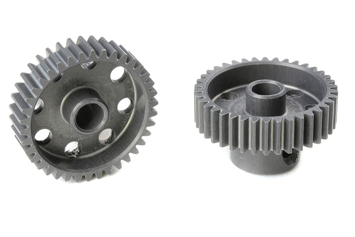 64 DP Pinion - Short - Hard Anodised AL7075 - 38 Teeth