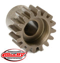 32 Pitch Pinion - Short - Hardened Steel - 16 Tooth - Shaft Dia. 5mm