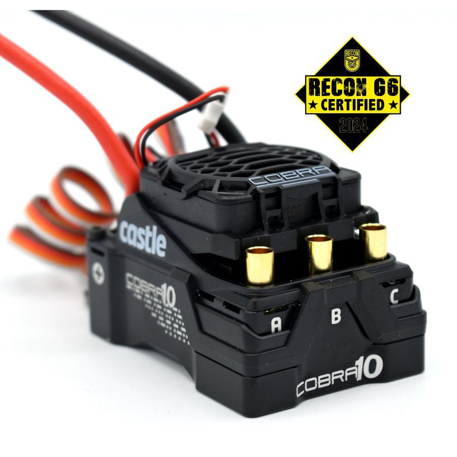 Castle Creations - Cobra 10, 6S Max, 25.2V Max, 8A Peak BEC
