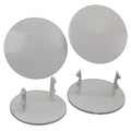 Gambler Snap-In Mud Plugs (White)