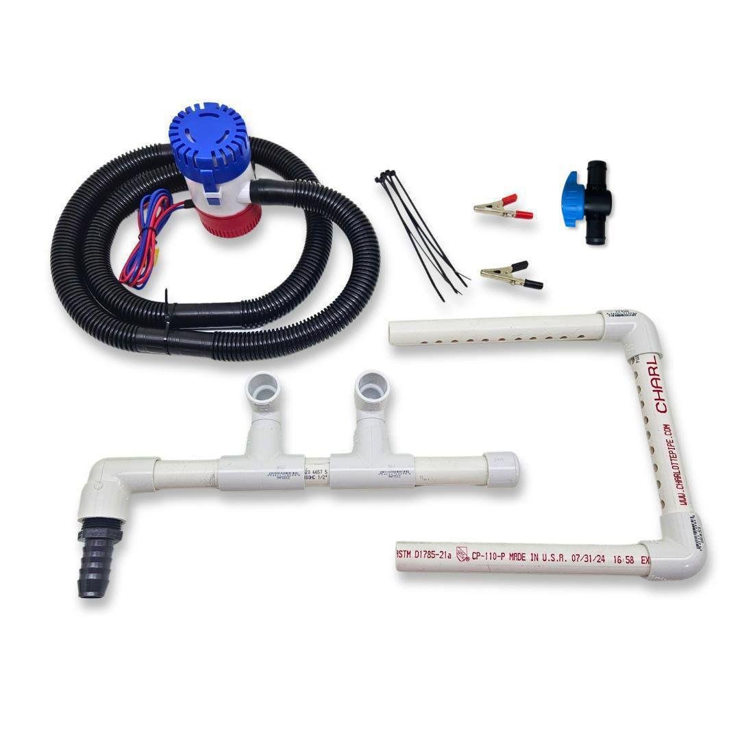 Kit Micro Banker 4x16 con bomba y tapete Dream Mat - Equipo de prospección de oro