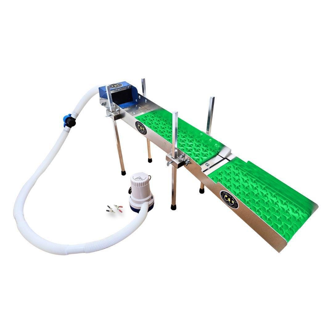 Caja de compuerta para transformador de 6 x 24 pulgadas con Dream Mat | Equipos para minería de oro