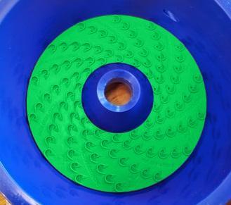 Load image into Gallery viewer, Blue Bowl Concentrator Vortex Dream Mat Insert | Gold Prospecting Equipment
