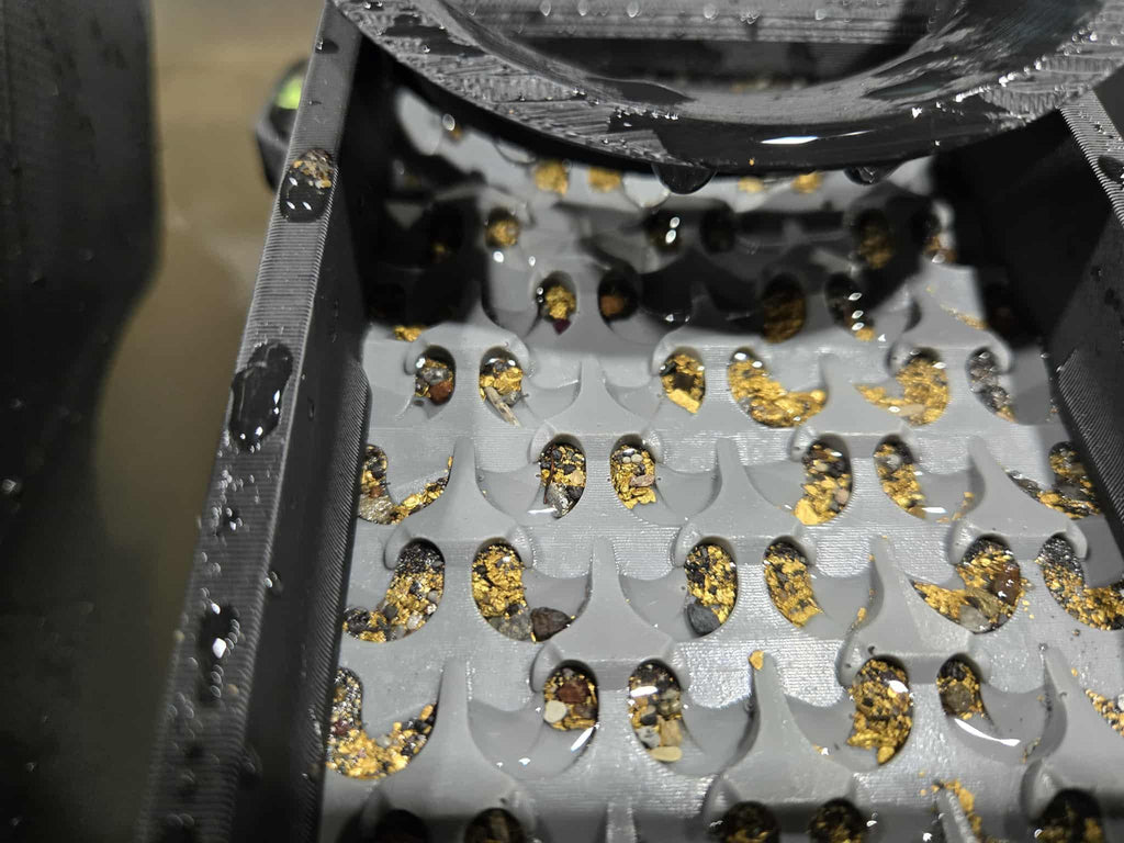 Microestera de dragado para cubos de oro | Equipos de minería de oro 