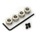 3/16" Dura Collars Nickel Plated