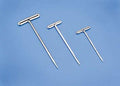 1 1/2" Nickel Plated T-Pins 100pc