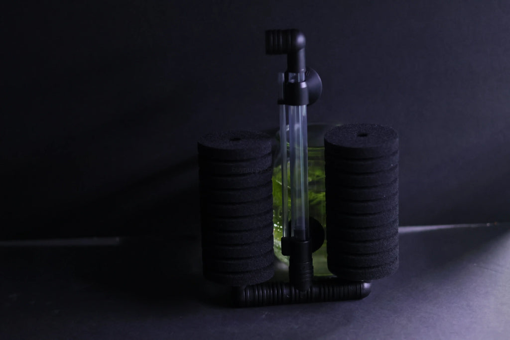 Dual Sponge Filter (Up to 55 Gallon Aquariums)