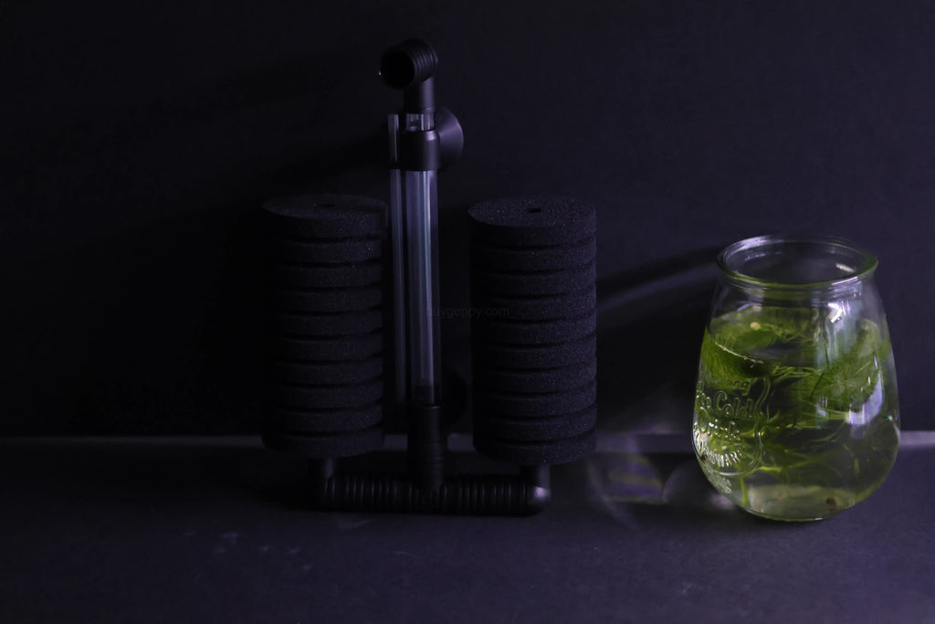 Dual Sponge Filter (Up to 55 Gallon Aquariums)