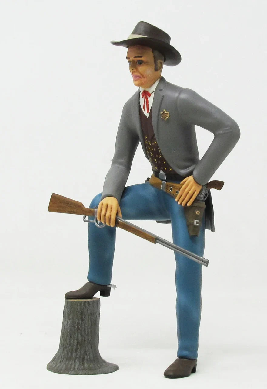1:8 Wyatt Earp U.S. Marshal Figure (9.0 Inches Tall)