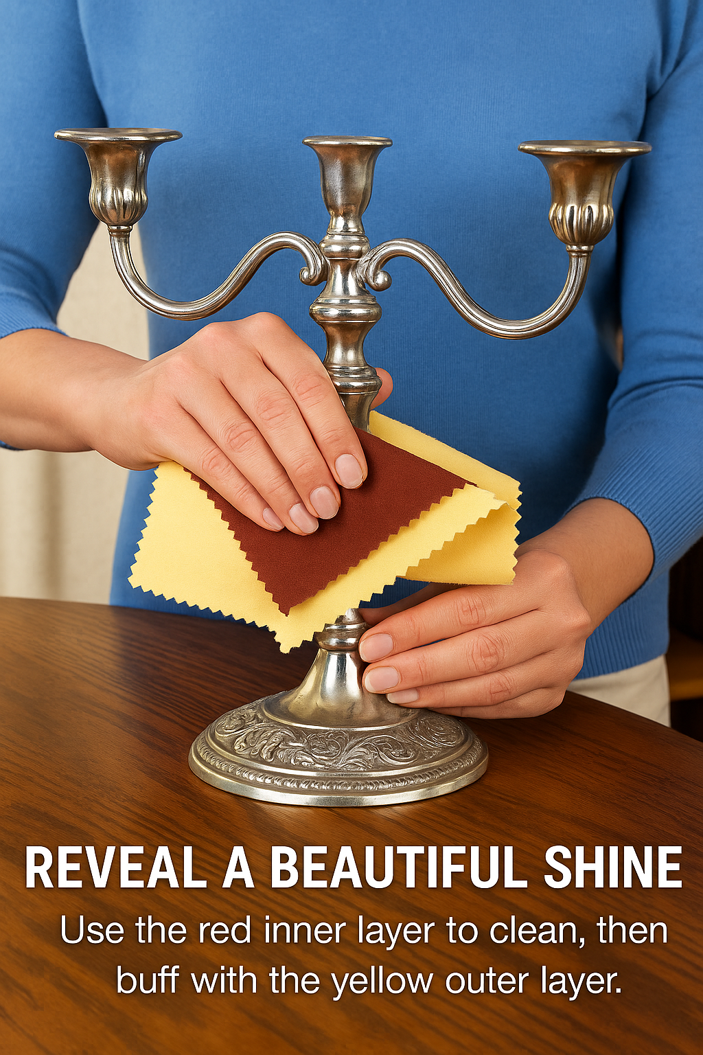 GTE Jewelers Large 12x14 Rouge Polishing Cloth Brass Copper Silver Gold Sunshine Buff