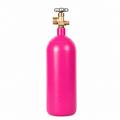 Pink Small Argon Tank Pre-Filled for Permanent Jewelry Welders 20scf