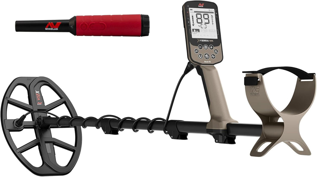 Minelab X-terra Elite Metal Detector with a Pro-Find 40 46A