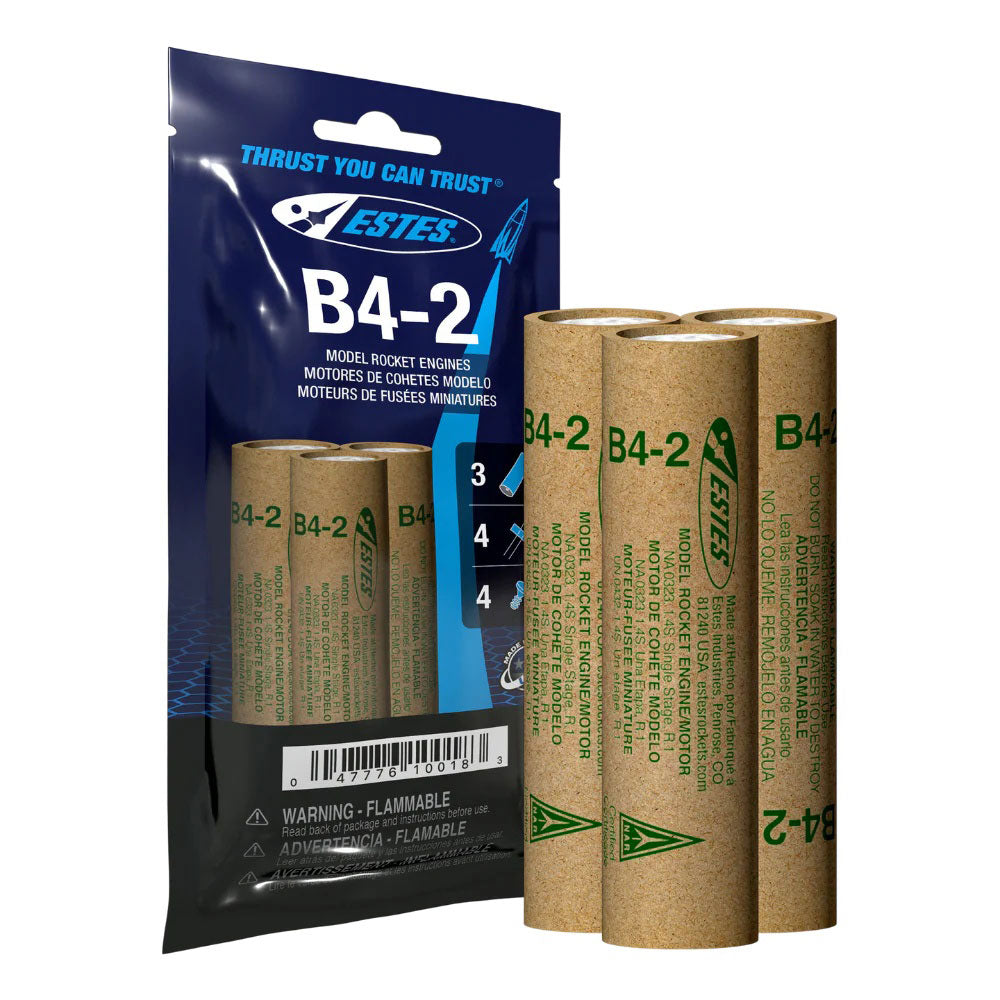 B4-2 Model Rocket Engines (3pk)